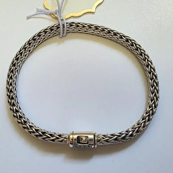 ANNIKA WITT Sterling Silver Semiprecious Stone Chain Bracelet - Picture 5 of 15